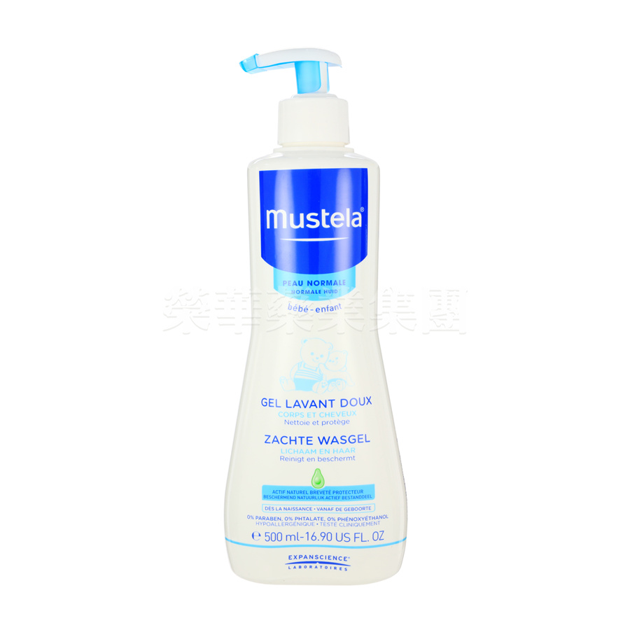 Mustela 妙詩樂嬰兒二合一洗髮沐浴露 500毫升