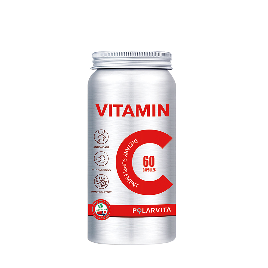 Polarvita 保維特- 高濃度維他命C (素食膠囊) 60粒