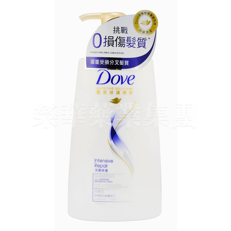 多芬深層修護洗髮乳 680ml